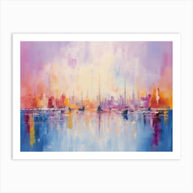 Sailboats Art Print