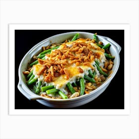 Green Bean Casserole With Crispy Onions Art Print