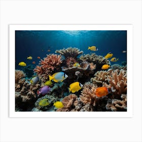 Coral Reef 1 Art Print