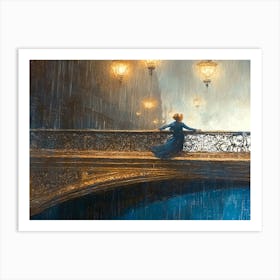 Paris In The Rain Art Print