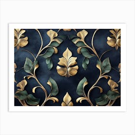 Luxury Texture Premium Seamless Pattern Art Print