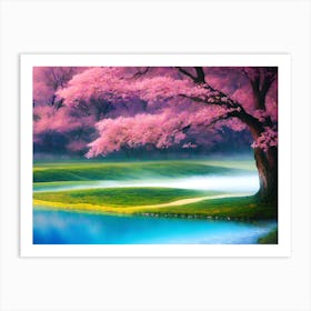 Cherry Blossoms Art Print