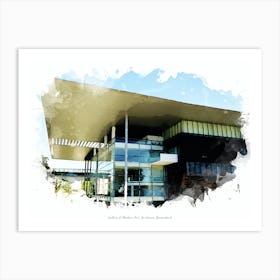 Gallery Of Modern Art, Brisbane, Queensland Art Print