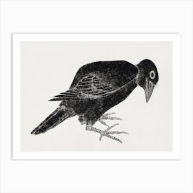 Katsushika Hokusai's Bird Art Print