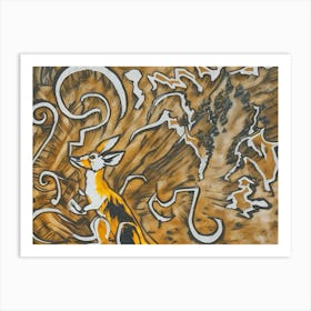 Kangaroo Art Print