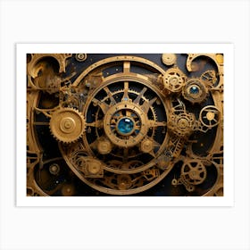 Clockwork Paintings Art Print Art Print