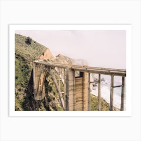 Bixby Creek Bridge Art Print