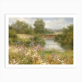 Wildflowers In The Meadow Art Print