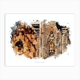 Banteay Srei, Cambodia Art Print