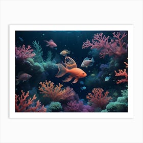 Coral Reef 5 Art Print