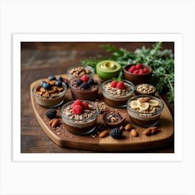 Healthy Desserts Art Print