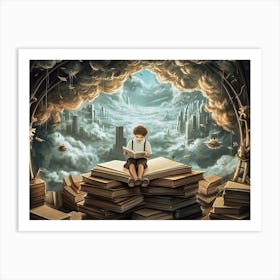 Joy Of Reading 2 Art Print