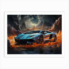 Lamborghini Art Print