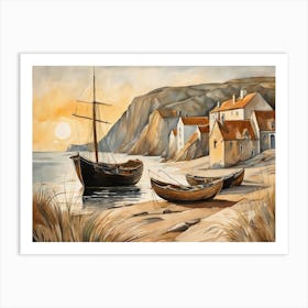European Coastal Painting (86) Art Print