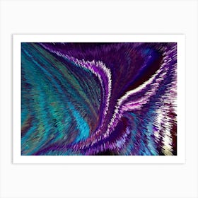Acrylic Extruded Painting 642 Art Print