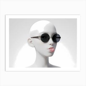 Mannequin With Sunglasses 1 Art Print