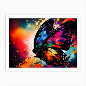 Colorful Butterfly 46 Art Print