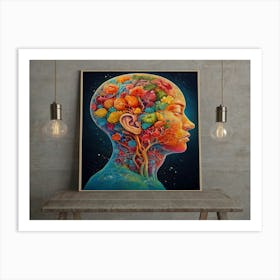 Psychedelic Painting 1 Art Print