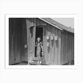 Untitled Photo, Possibly Related To Front Porch Of Sharecropper Cabin, Southeast Missouri Farms By Russell 2 Art Print