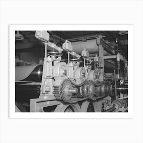 Pattern Of Fiberboard Machine Forest Products Laboratory, Madison, Wisconsin By Russell Lee Art Print