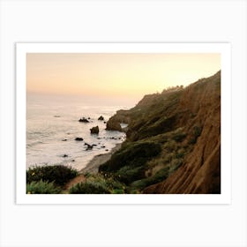 Point Dume at Sunset Art Print