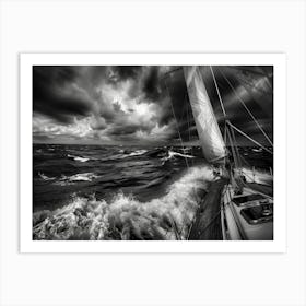 Stormy Seas 5 Art Print