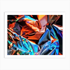 Holographic Foil Art Print