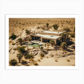 Desert House 4 Art Print