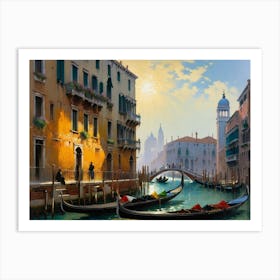 Venice Grand Canal Art Print