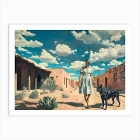 Leashed 8 Fy H Art Print