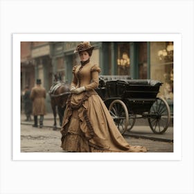 Victorian Woman 1 Art Print