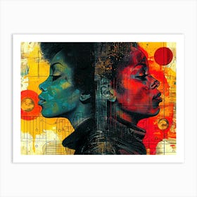 Bella Bella - Women Duo Art Print