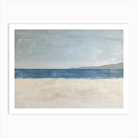 Sand And Sea 2 Art Print