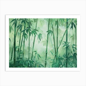 Bamboo Forest (13) Art Print