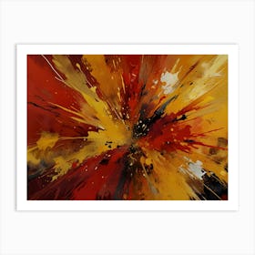 Abstract Painting 8 Art Print