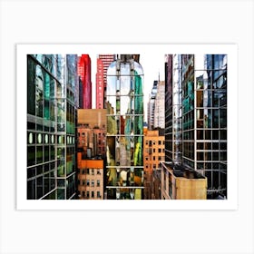 City And Color - City Beauty Art Print