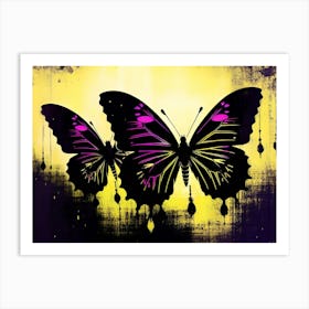 Two Butterflies 5 Art Print