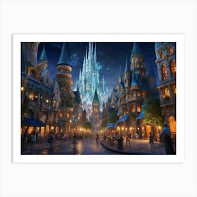 Cinderella'S Castle Art Print