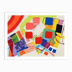 Abstract Painting 304 Art Print