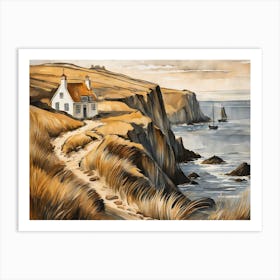 European Coastal Painting (143) Art Print