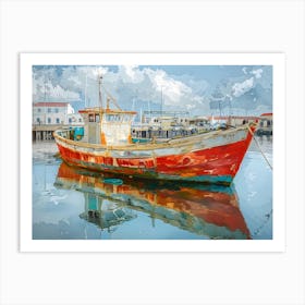 Fishing Boat Art Print