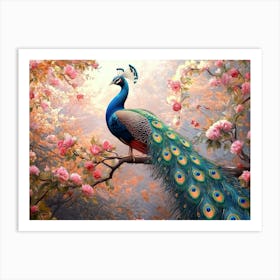 Peacock 2 Art Print