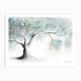 Gentle Frost Tree Art Print