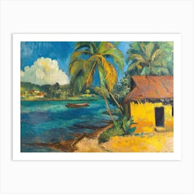 Contemporary Artwork Inspired By Paul Gauguin 1 Art Print