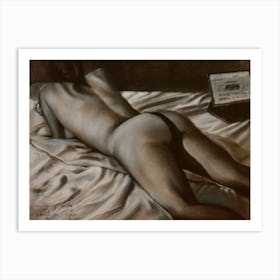 Reclining Nude - 19-09-21 Art Print