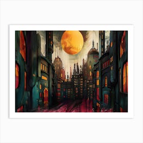 Cityscape 6 Art Print