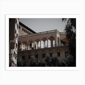 stunning building Mallorca Art Print