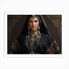 Moroccan Woman Art Print