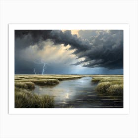 Prelude To A Storm Art Print