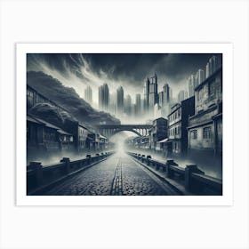 Cityscape Art Print